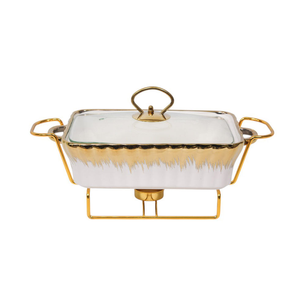 DONGA PORCELAIN SQUARE WHITE M527 AE Default Title - MamasJan Crockery