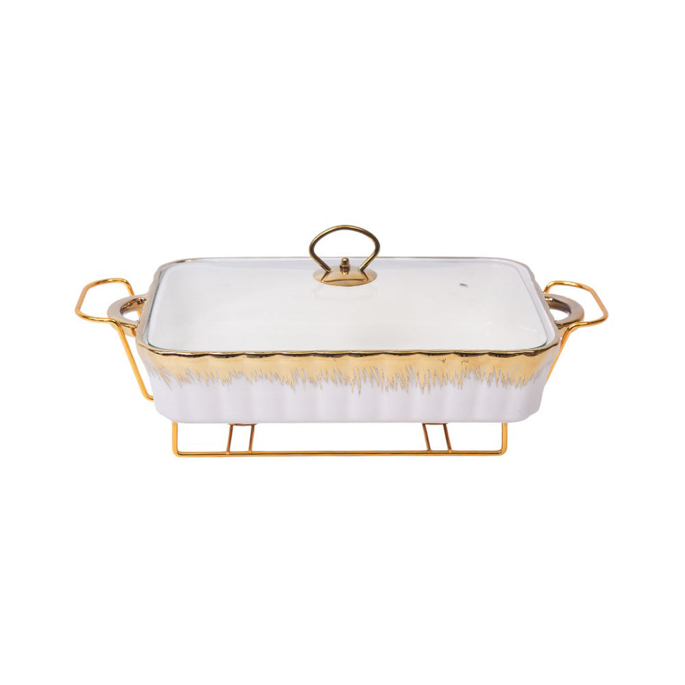 DONGA PORCELAIN SQUARE WHITE M525 AE Default Title - MamasJan Crockery
