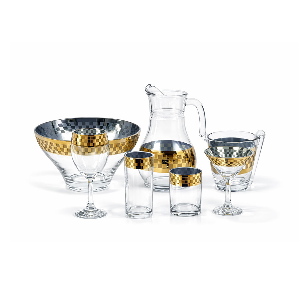 PARTY SET 28PC PSB HAND CUT GOLD CH-HGA28 Default Title - MamasJan Crockery