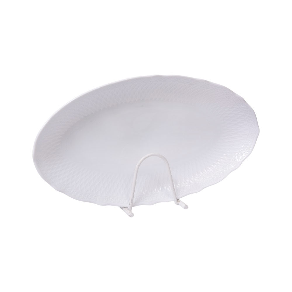 DISH ROYAL BISTRO 18 INCH IR 22P913-P Default Title - MamasJan Crockery