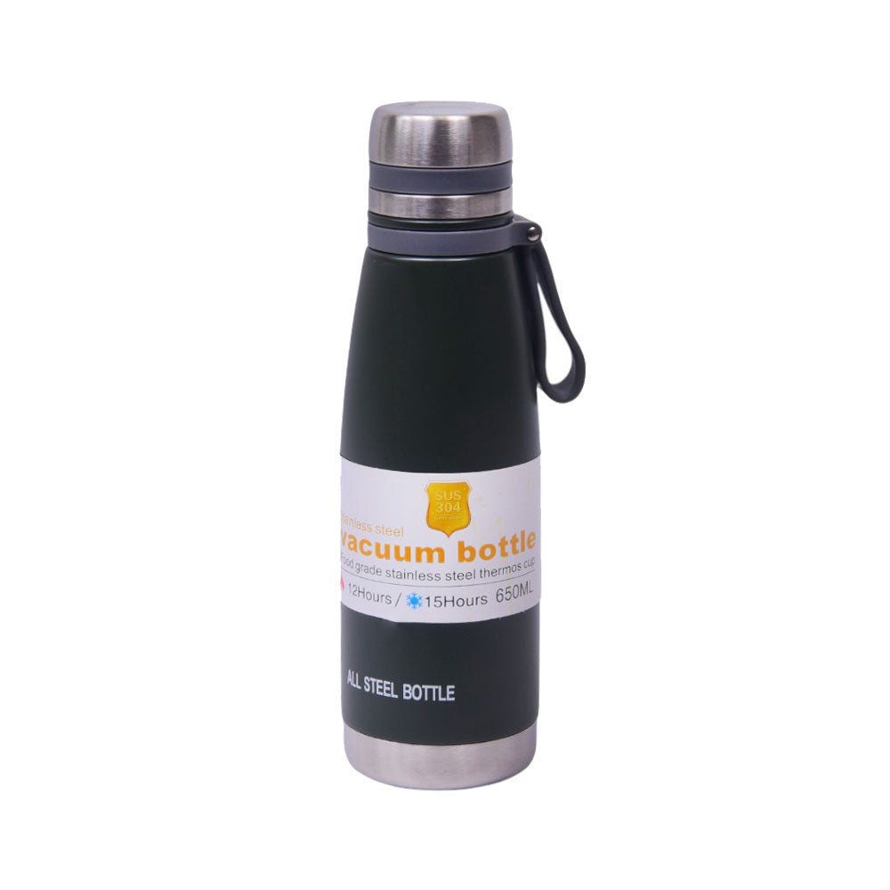 BOTTLE STEEL 650 ML YK0011 Default Title - MamasJan Crockery