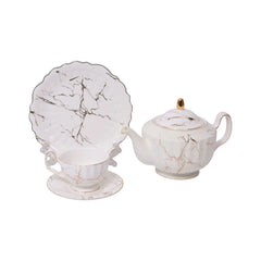 TEA SET 24PC ROYAL BISTRO IR XH05 Default Title - MamasJan Crockery