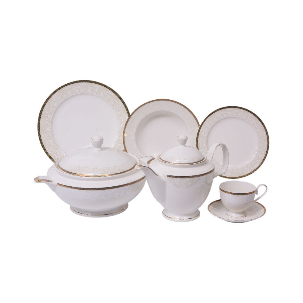 DINNER SET 61PC ROYAL BISTRO IR YS23009 Default Title - MamasJan Crockery