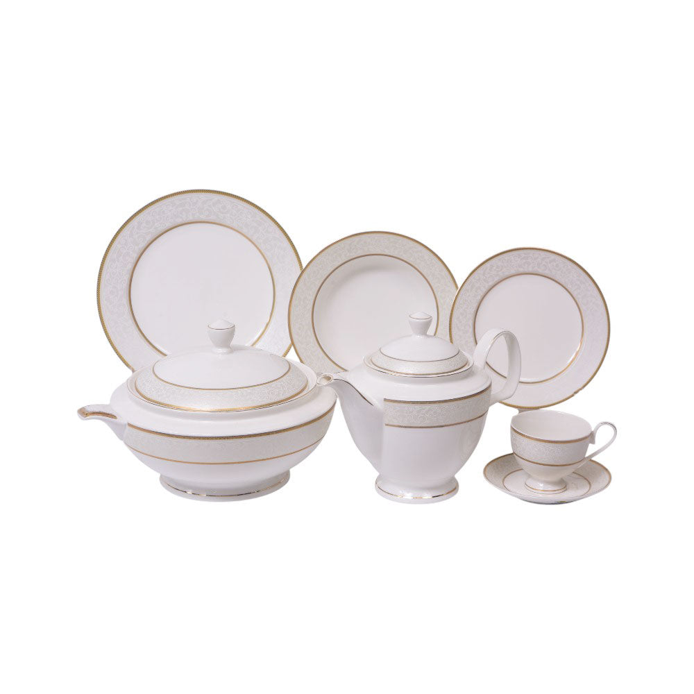 DINNER SET 61PC ROYAL BISTRO IR YS24005A Default Title - MamasJan Crockery