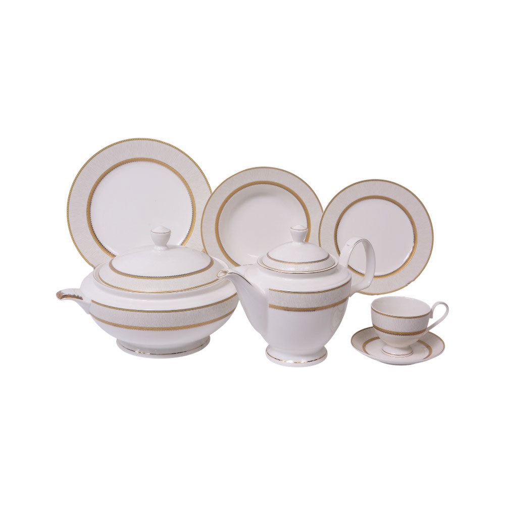 DINNER SET 61PC ROYAL BISTRO IR YS24006-1A Default Title - MamasJan Crockery