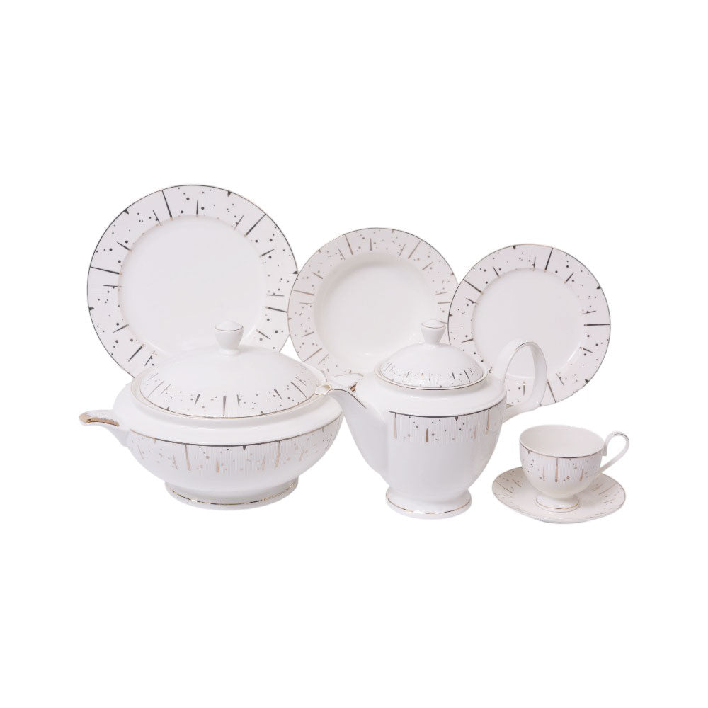 DINNER SET 61PC ROYAL BISTRO IR YS23042 Default Title - MamasJan Crockery