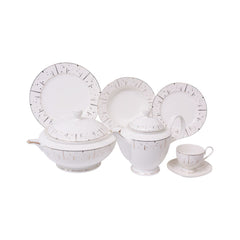 DINNER SET 61PC ROYAL BISTRO IR YS23042 Default Title - MamasJan Crockery