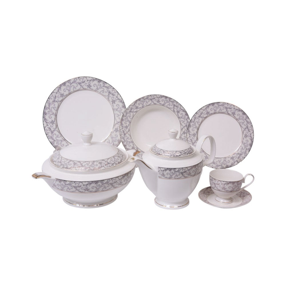 DINNER SET 61PC ROYAL BISTRO IR YS19140 Default Title - MamasJan Crockery