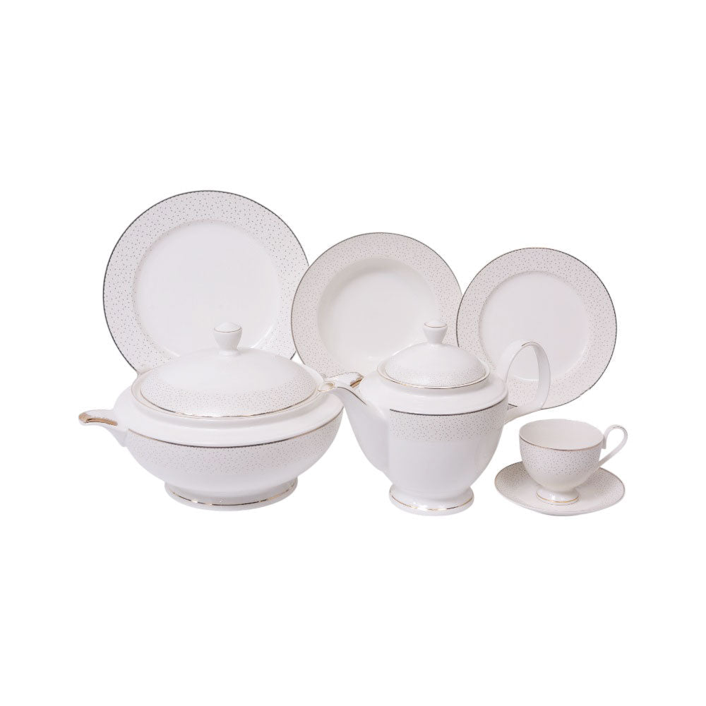 DINNER SET 61PC ROYAL BISTRO IR YS18019 Default Title - MamasJan Crockery