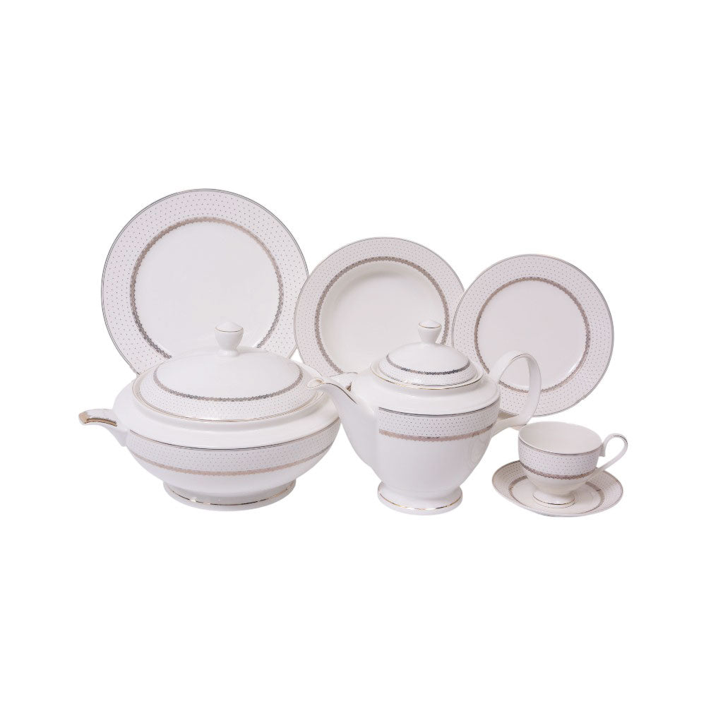 DINNER SET 61PC ROYAL BISTRO IR YS17089 Default Title - MamasJan Crockery