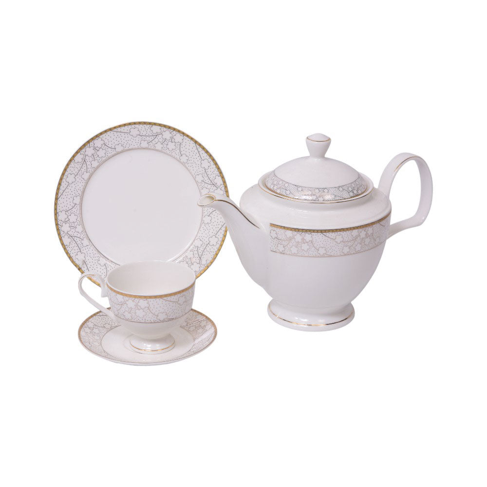TEA SET 24PC ROYAL BISTRO IR YS19095 Default Title - MamasJan Crockery