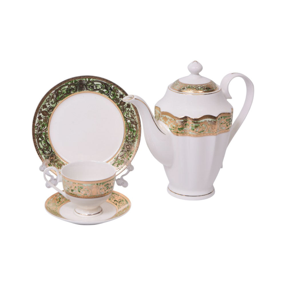 TEA SET 24PC ROYAL BISTRO IR YS23156 Default Title - MamasJan Crockery