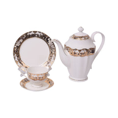 TEA SET 24PC ROYAL BISTRO IR YS24037 Default Title - MamasJan Crockery