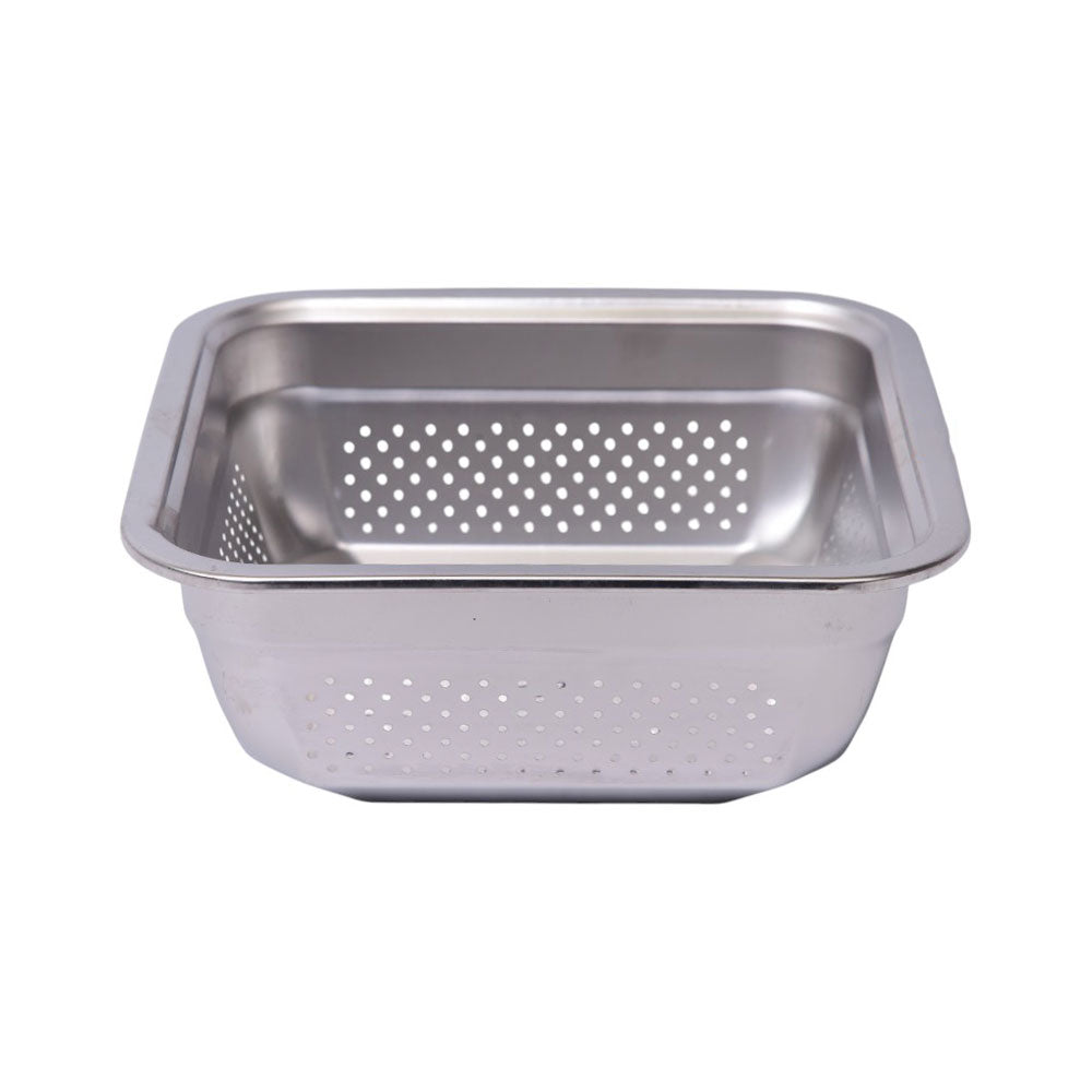 STRAINER BASKET STEEL 24 CM IR TT231-232 Default Title - MamasJan Crockery