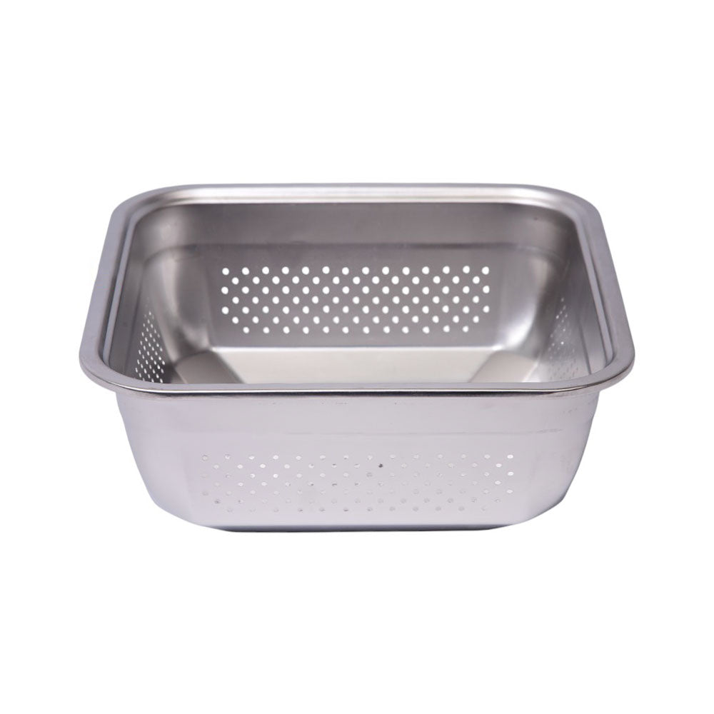 STRAINER BASKET STEEL 26 CM IR TT233-234 Default Title - MamasJan Crockery