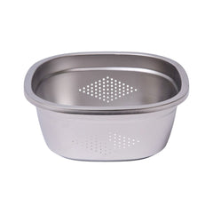 STRAINER BASKET STEEL 28 CM IR TT287-289 Default Title - MamasJan Crockery