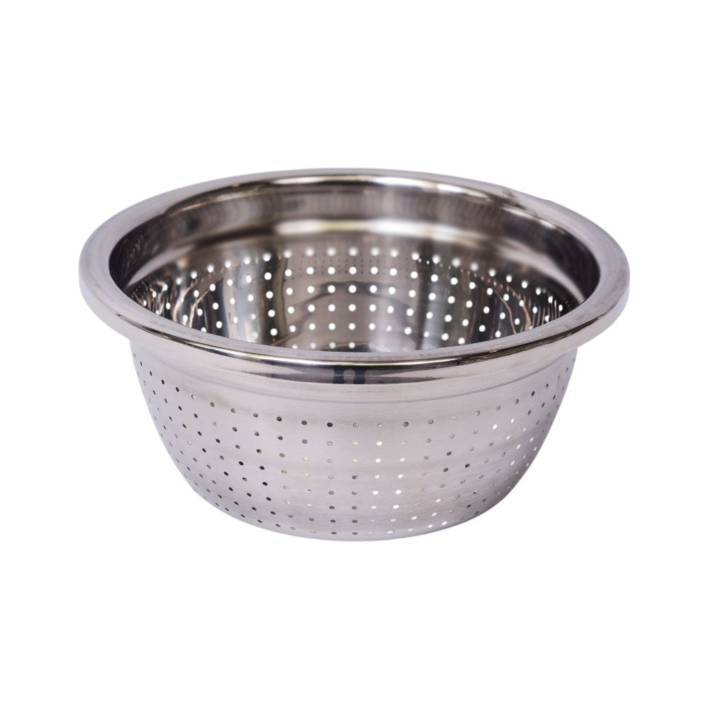 STRAINER BASKET STEEL 24 CM IR TT330-331 Default Title - MamasJan Crockery