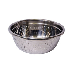 STRAINER BASKET STEEL 32 CM IR TT340-342 Default Title - MamasJan Crockery