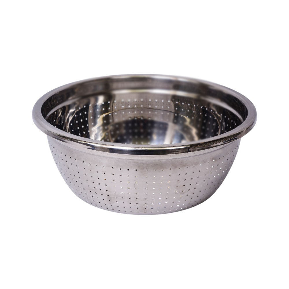 STRAINER BASKET STEEL 34 CM IR TT 343-345 Default Title - MamasJan Crockery