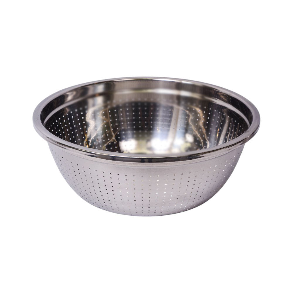STRAINER BASKET STEEL 38 CM IR TT349-351 Default Title - MamasJan Crockery