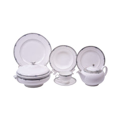 DINNER SET 51PC WEDGWOOD AMHERST Default Title - MamasJan Crockery