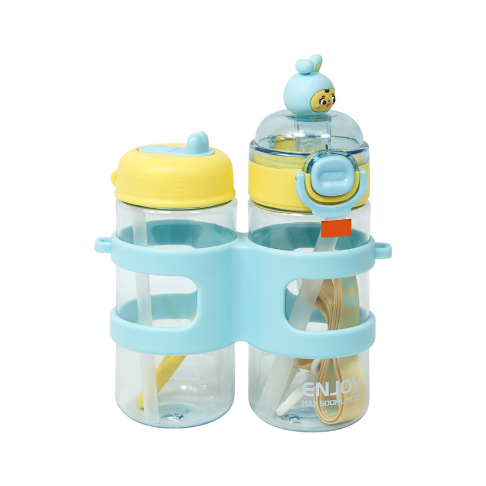 WATER BOTTLE SET 2PC ACRYLIC IR 8863/GG17 Default Title - MamasJan Crockery
