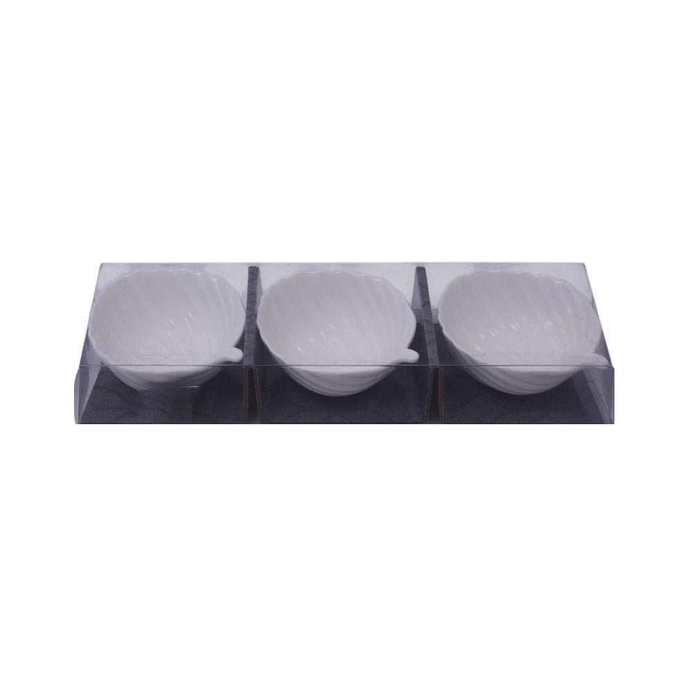 BOWL SAUCE SET 3PC PORCELAIN IR J12-3 Default Title - MamasJan Crockery