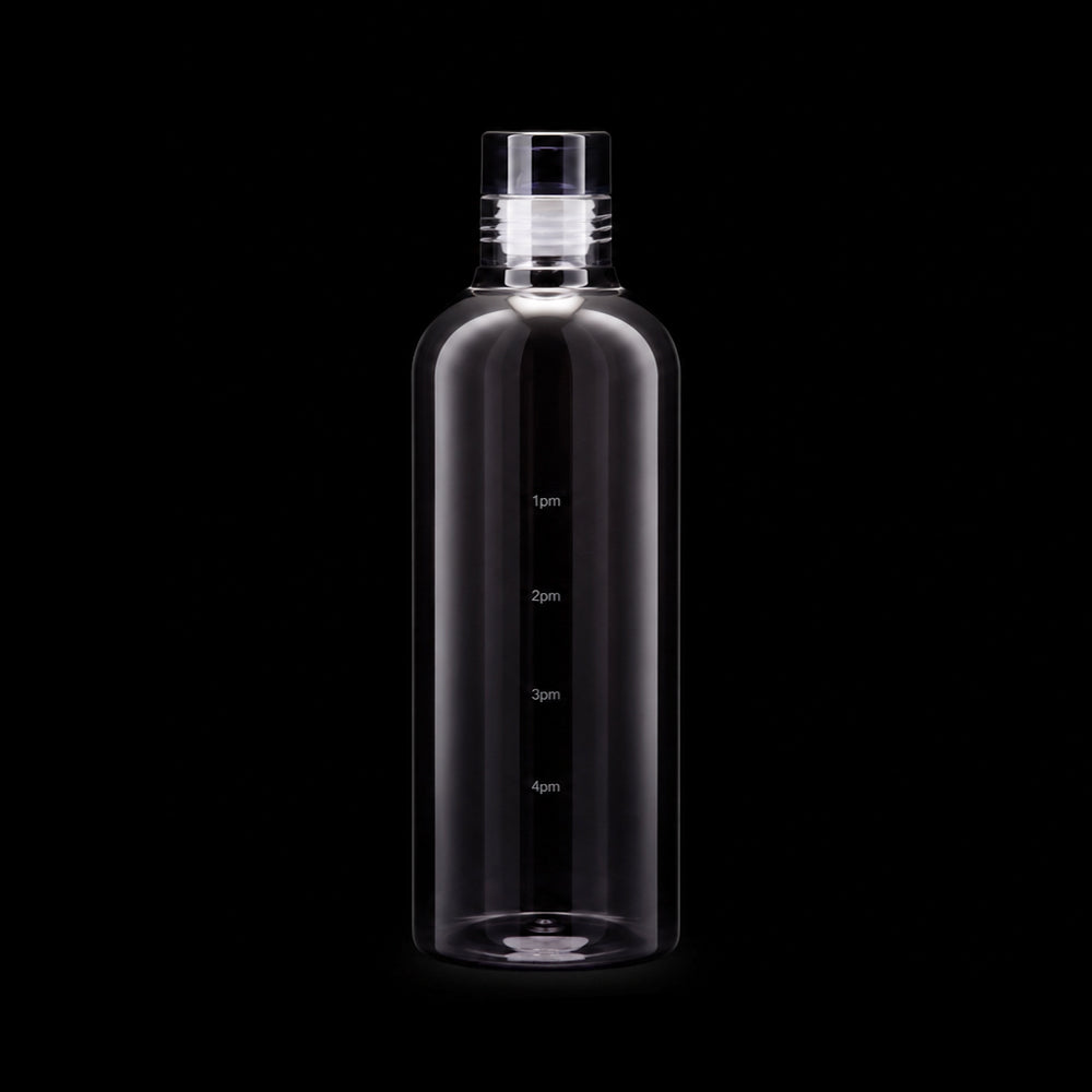 WATER BOTTLE GLASS TIME MARKER 750 ML 2-16 Default Title - MamasJan Crockery