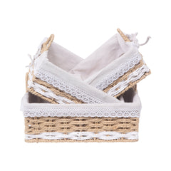 FRUIT BASKET SET 3PC IR K3 Default Title - MamasJan Crockery