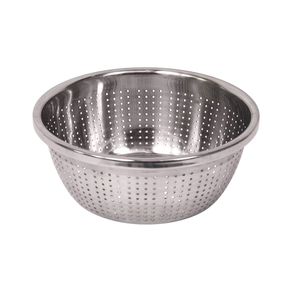 STRAINER BASKET STEEL 28 CM IR AA32-33 Default Title - MamasJan Crockery