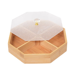 DISH DRY FRUIT WOODEN IR P49 Default Title - MamasJan Crockery