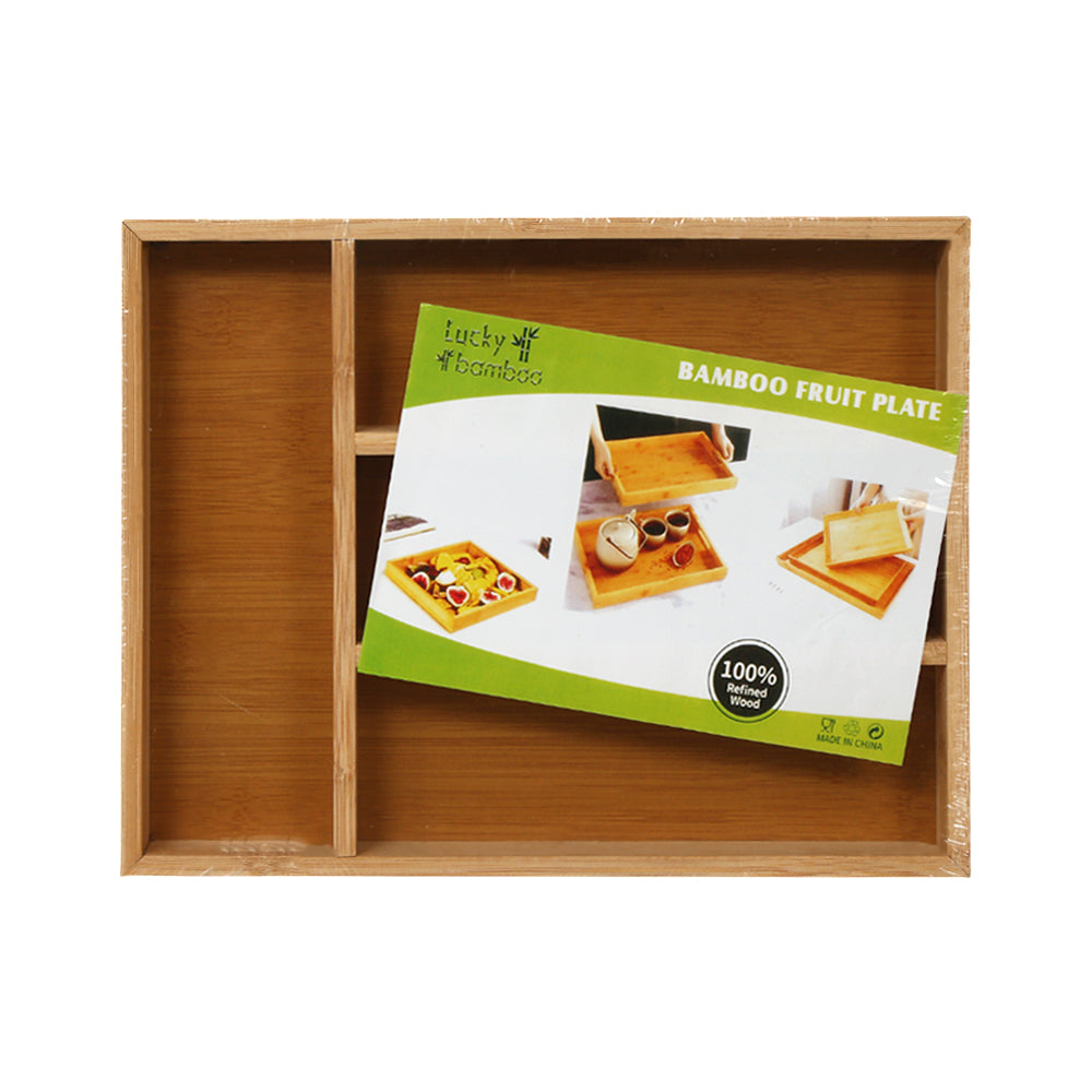 TRAY CUTLERY WOODEN IR P45 Default Title - MamasJan Crockery