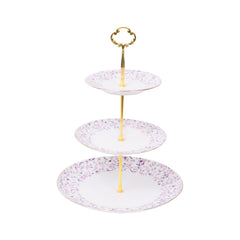 DISH CAKE MORE & MORE 3TIRE K6402 Default Title - MamasJan Crockery