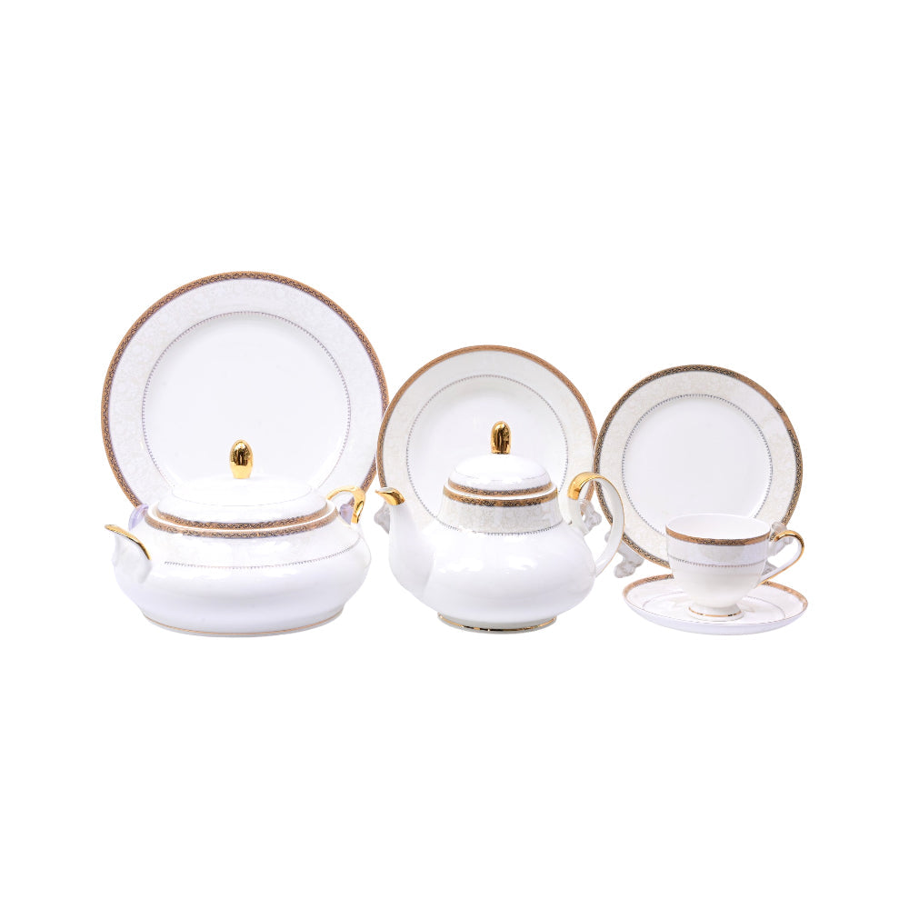 DINNER SET 69PC MORE & MORE HH3 Default Title - MamasJan Crockery