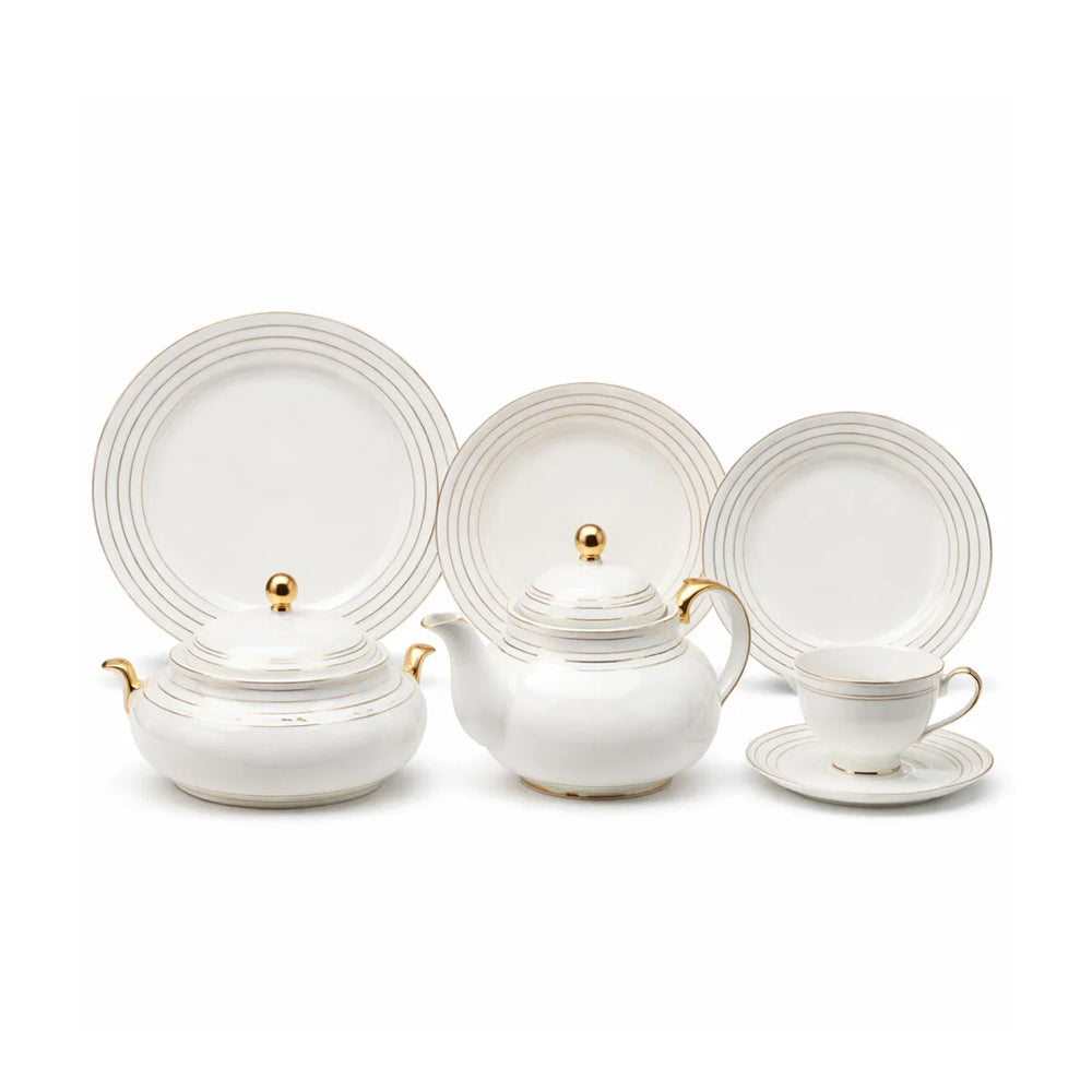 DINNER SET 69PC MORE & MORE HH4 Default Title - MamasJan Crockery