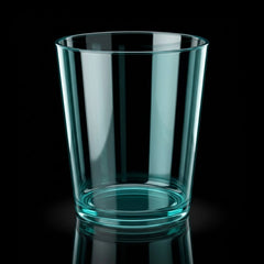 GLASS ACRYLIC KJ11 COLOUR GREEN (Pack of 6) Default Title - MamasJan Crockery