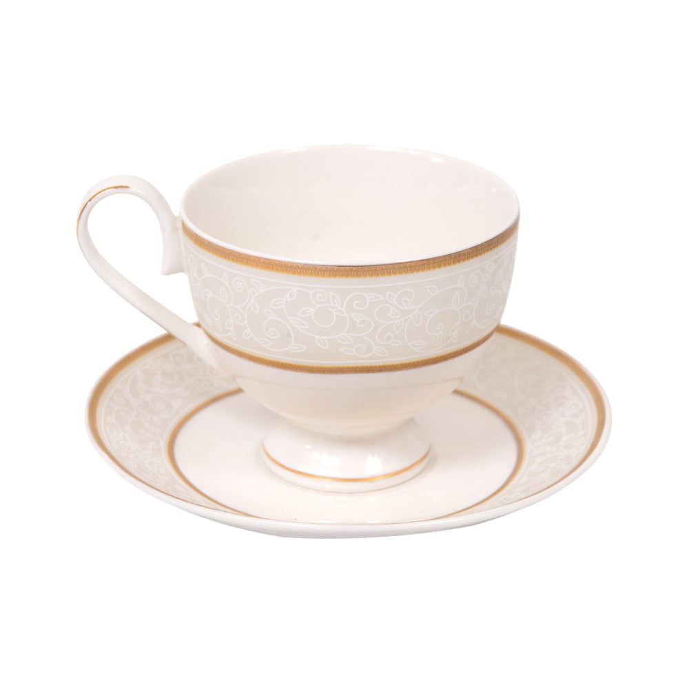 CUP & SAUCER SET 6PC ROYAL BISTRO IR YS24005A Default Title - MamasJan Crockery