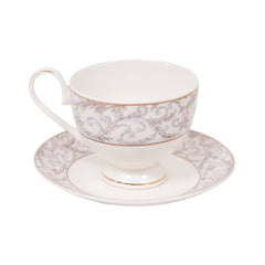 CUP & SAUCER SET 6PC ROYAL BISTRO IR YS190140 Default Title - MamasJan Crockery