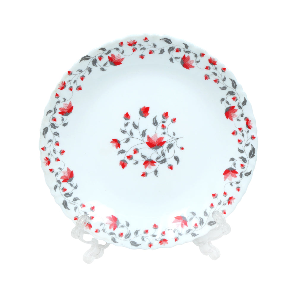 PLATE DINNER LUMINARC HELENA RED K6023R Default Title - MamasJan Crockery