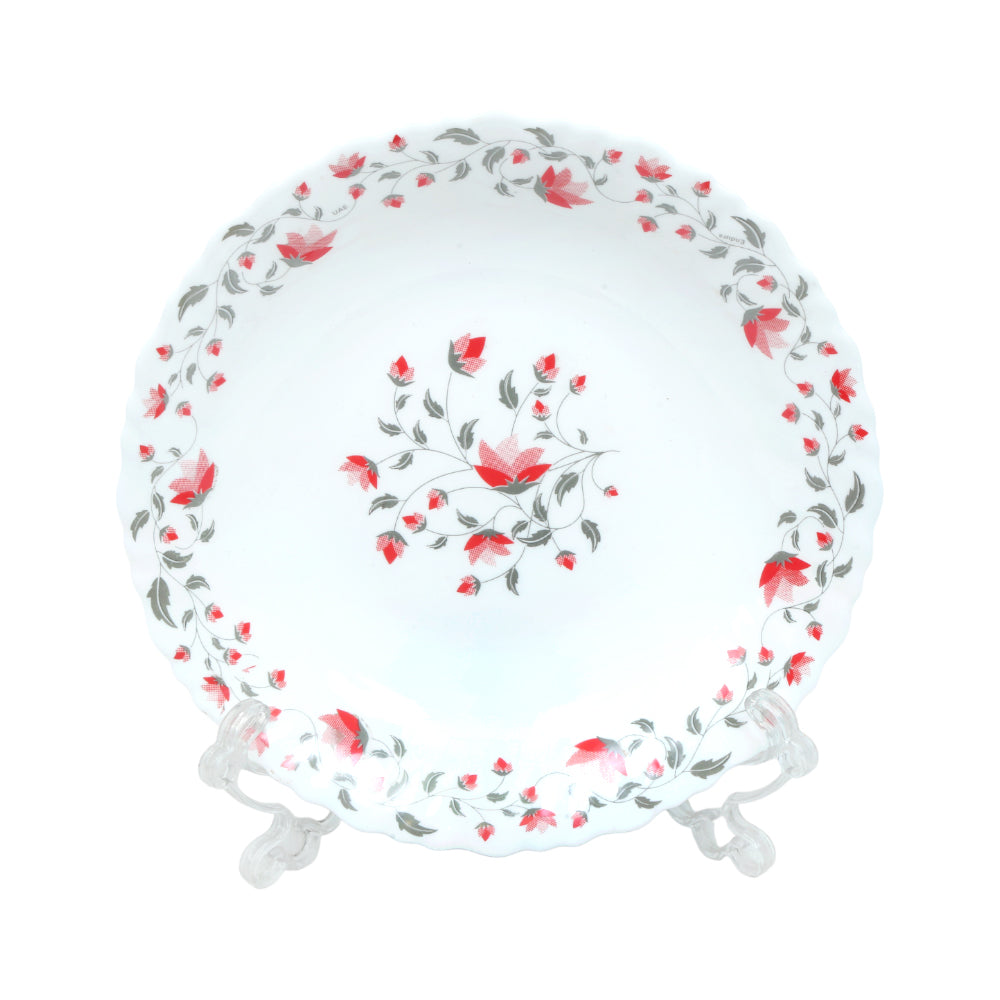 PLATE DEEP LUMINARC HELENA RED K6036R Default Title - MamasJan Crockery