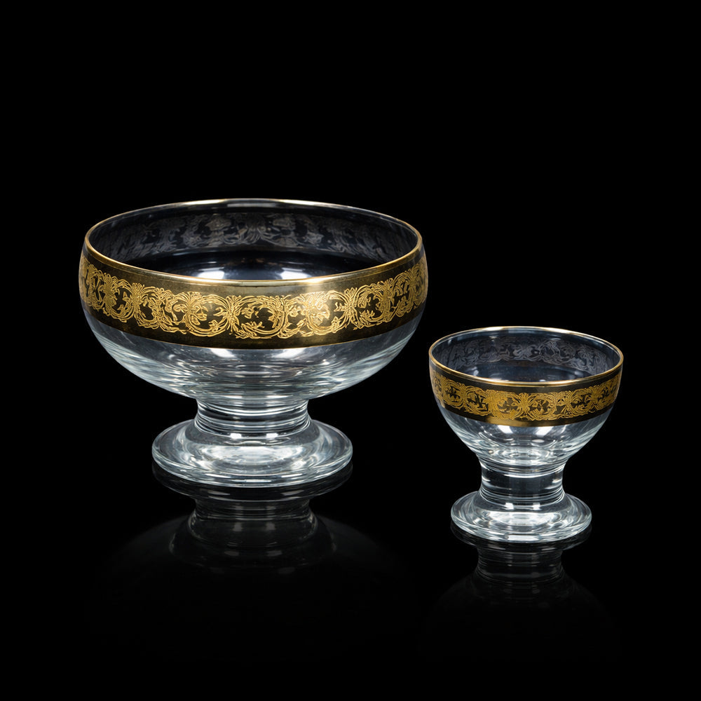 FRUIT SET 7PC PSB HOME & TABLE CUT GOLD L97076-HGA1 Default Title - MamasJan Crockery