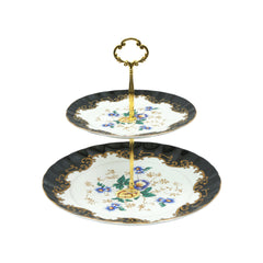 DISH CAKE MORE & MORE 2TIRE K4A01F Default Title - MamasJan Crockery