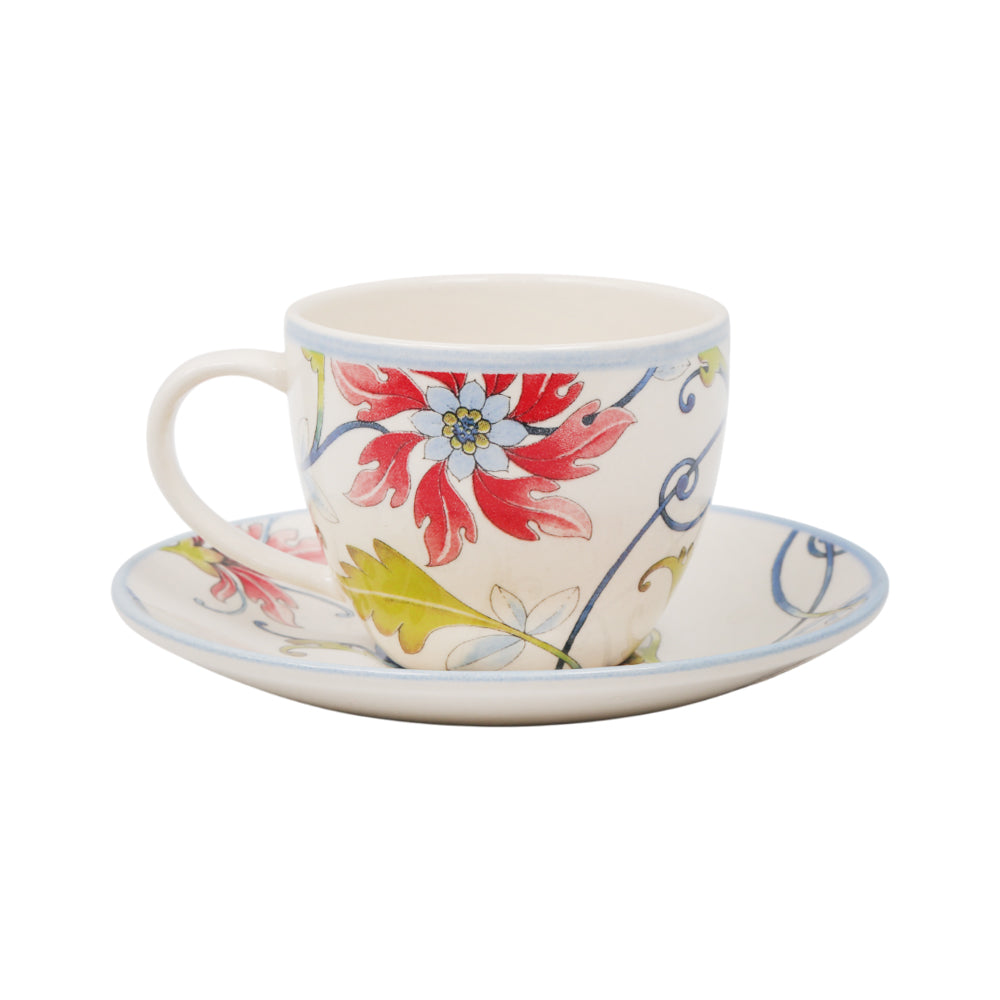 CUP & SAUCER CLAYTON 1607FS (Pack of 6) Default Title - MamasJan Crockery