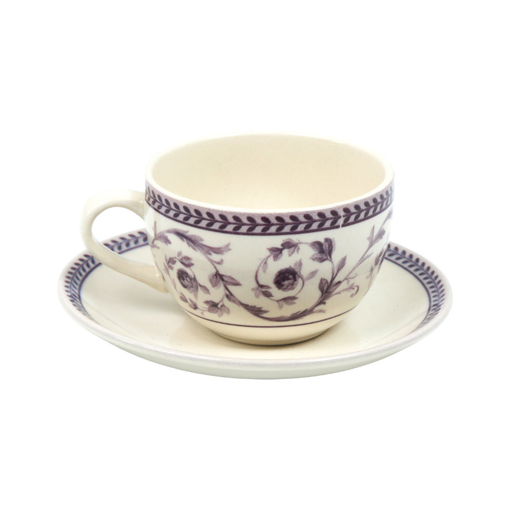 CUP & SAUCER CLAYTON 2402UA (Pack of 6) Default Title - MamasJan Crockery