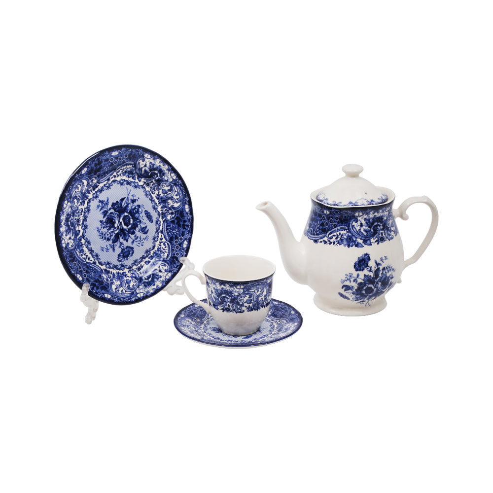 TEA SET 24PC CLAYTON 1604BS Default Title - MamasJan Crockery