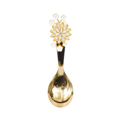 SPOON SERVING GOLDEN 7099-26 ZIK Default Title - MamasJan Crockery