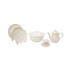 DINNER SET 65PC ELEGANT STYLE HJETC03 ET Default Title - MamasJan Crockery