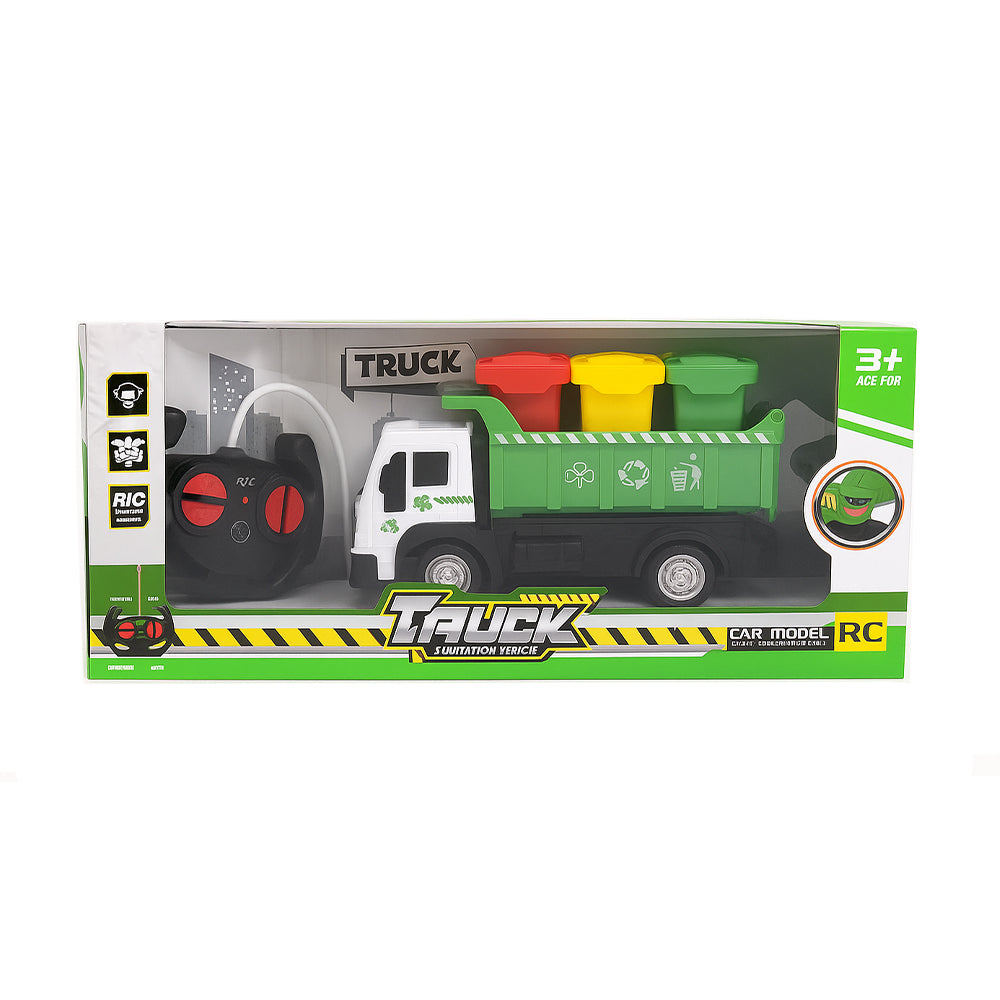 998-12Y CLEANING TRUCK W-USB R/C A.I Default Title - MamasJan Toys