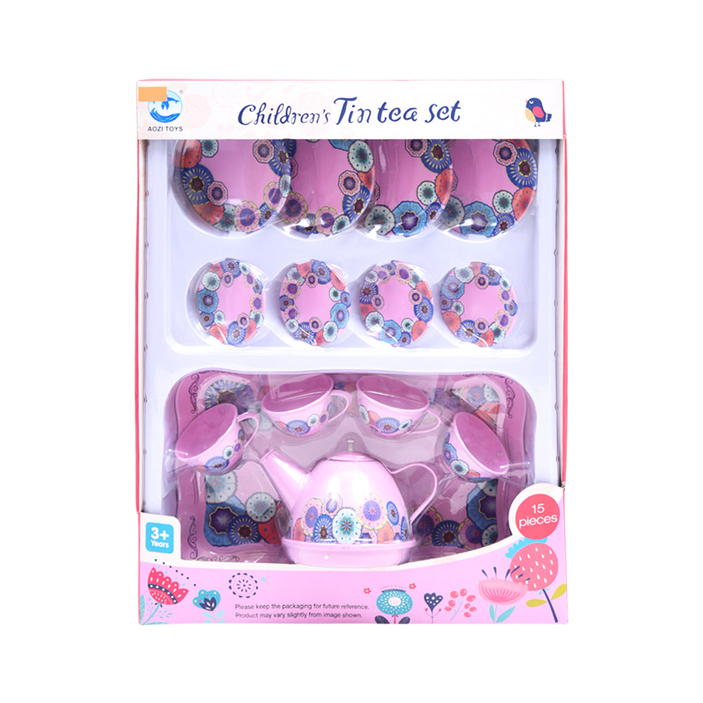 998-4A TEA SET PINK A.I Default Title - MamasJan Toys
