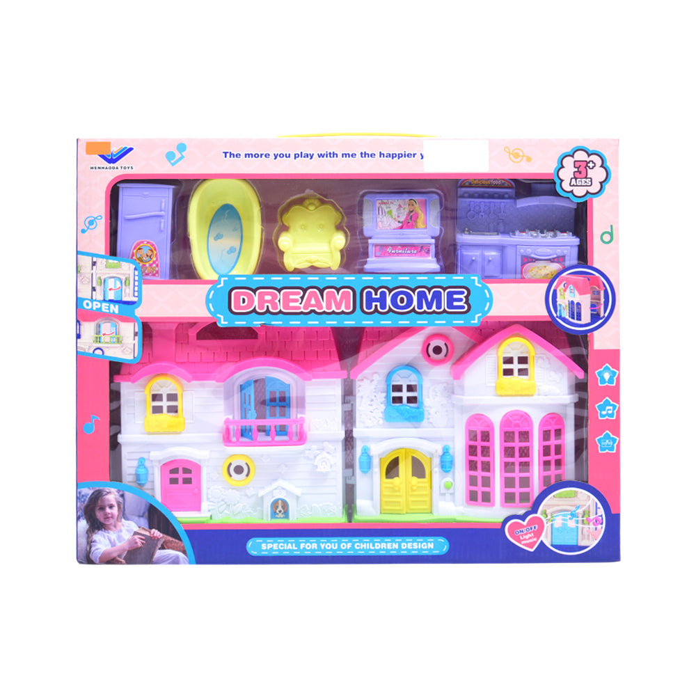 1316 MUSICAL DREAM HOME CASTLE A.I Default Title - MamasJan Toys